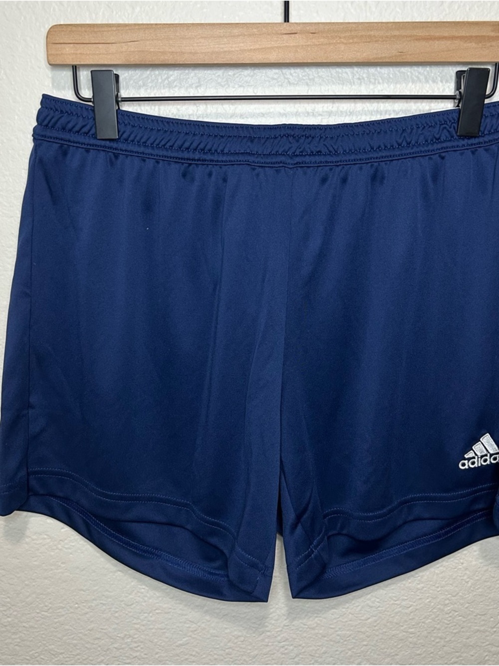 NWT Adidas Women’s Workout Shorts Medium Navy Blue